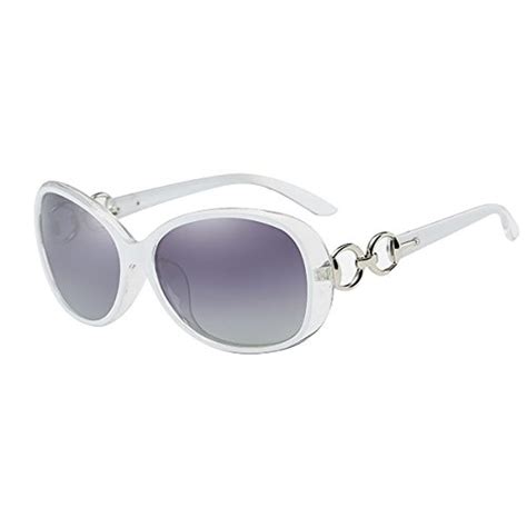 white rimmed sunglasses for women.